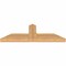 Ekena Millwork Portland Smooth Timber Gable Bracket, Western Red Cedar, 48"W x 16"H x 3 1/2"D x 5 1/2"F, 8/12 Pitch GBW048X16X0406POR00SWR - alternate 3